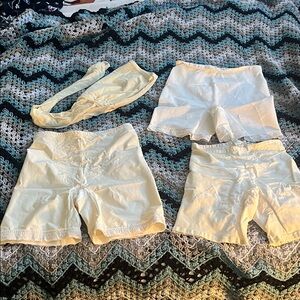 Vintage set of 3 Shape wear and 1 nylon  assorted brands mostly large sized
